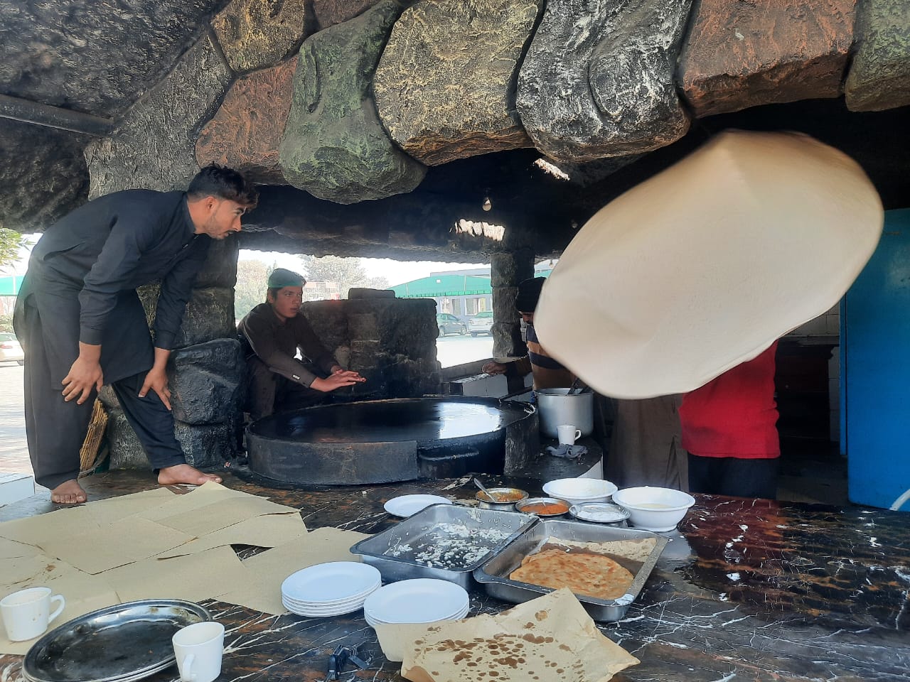 Massive Paratha Making